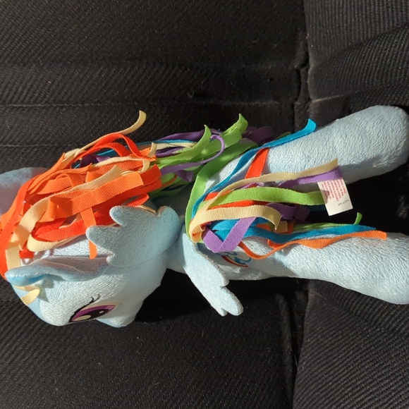 My Little Pony Rainbow Dash 12" Stuffed Plush Pegasus Blue Hasbro Lovey … - Picture 4 of 8